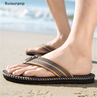 [Ruisurpnp] Chanclas Populares Para Hombre Y Mujer , Zapatillas Antideslizantes , Zapatos De Playa Venta Caliente