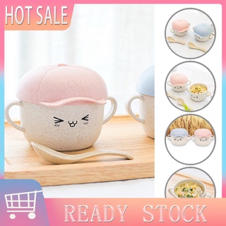 XIA| PP Baby Plate Baby Feeding Soup Bowl No Burr for Daily Diet