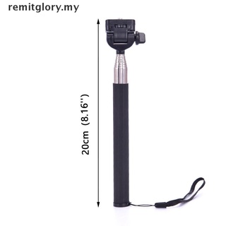 [Remitglory] monopie extensible para Selfie con obturador remoto Bluetooth para cámara deportiva [MY]