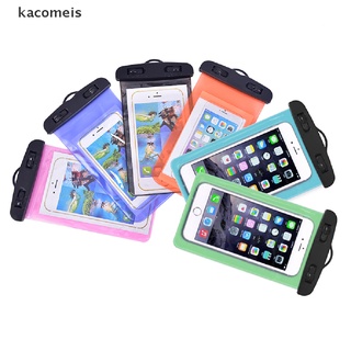 [Kacomeis] Bolsa Universal Impermeable Para Teléfonos Celulares Portátil Para Usar Ligero Útil RYU