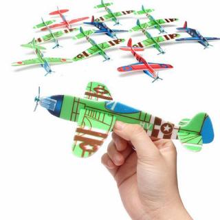 Diy juguetes de los niños de tiro de mano avión volador planeador de juguete aviones avión de espuma Plast fiesta bolsa de rellenos juguetes de niños