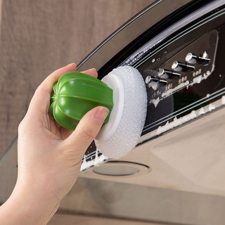 Esponja de bola de limpieza para el hogar con mango suministros de cocina cepillo para lavar platos cepillo de bola de alambre para el hogar cepillo para ollas de lavado