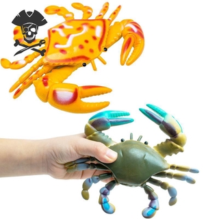 Simulación cangrejo vida marina animal juguetes cangrejo modelo de la primera infancia juguetes cognitivos