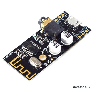 Kim Hw-407 Módulo Receptor De audio inalámbrico Bluetooth 4.2 Placa De Circuito Estéreo