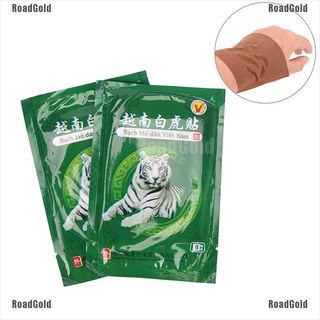 RoadGold 24 unids/3 bolsa Vietnam blanco tigre alivio del dolor parche de yeso artritis tigre bálsamo BELLE