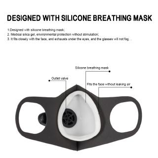 Máscara Eléctrica Inteligente Reciclable anti-Niebla Formaldehído Ciclismo Deportes (8)