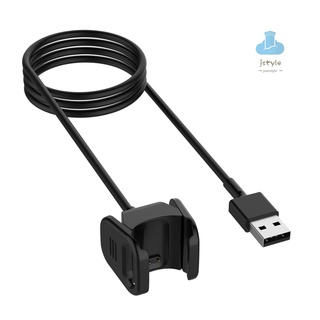 1m Smart Bracelet USB Charge Cable Wire Clip Replacement for Fitbit Charge 3 Charger Portable Smart Bracelet USB Charge