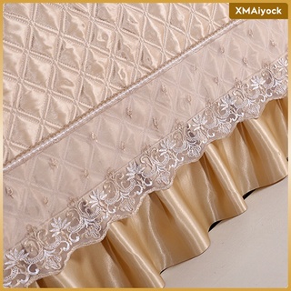 Polyester Headboard Slipcover for Bed Washable Dustproof Quilted Bed Head Protective Cover