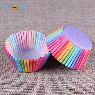 Mejor 100 pzs moldes para magdalenas/cupcakes/cupcakes/cupcakes/moldes/decoración de pasteles