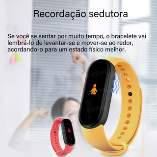 M5 Smartwatch Bluetooth 4.2 monitor De Frecuencia Cardíaca/Rastreador De fitness (8)