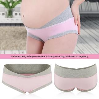 algodón transpirable embarazo maternidad ropa interior de cintura baja mujeres bragas (1)