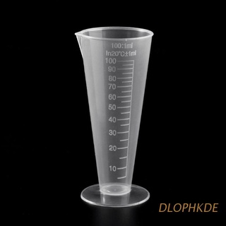 DLOPHKDE 1PC 100ml Botella De Laboratorio Cocina De Plástico Taza Medidora