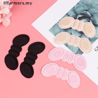[Iffarmers] 1 par de plantillas para zapatos traseros/almohadilla de esponja/Protector de cuidado de pies MY (1)
