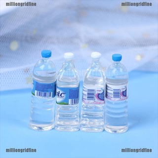 mico 10pcs mini botella de agua mineral 1:12 casa de muñecas miniatura accesorio beber juguete 210907