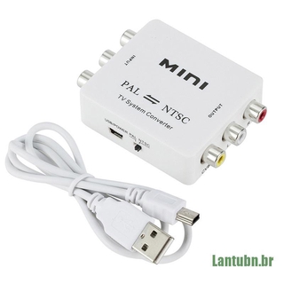 Ltb Pal/Ntsc/Secam a Pal/Ntsc Sistema bidireccional De Tv Switcher convertidor blanco