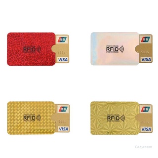 Cozy 10pcs RFID tarjeta de crédito de identificación Protector de bloqueo de seguridad escudo Anti robo