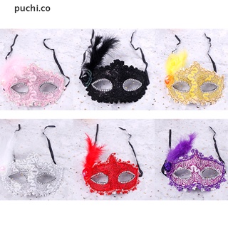 [puchi] nueva moda máscara de ojos de encaje veneciano fiesta de halloween vestido de fantasía [co]