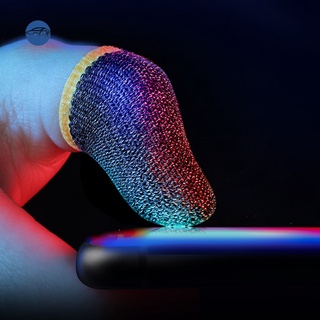 Thenine9 2 pzs fundas de dedo para juegos con pantalla táctil sensible antiarañazos/mangas para pulgar