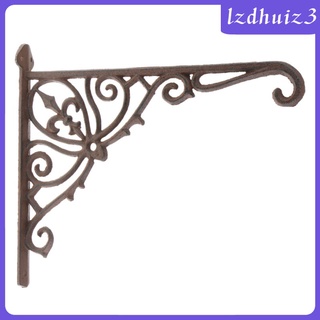[NANA] Soportes de estante de Metal de hierro fundido antiguo, soporte de pared, soporte de exhibición, decoración del hogar