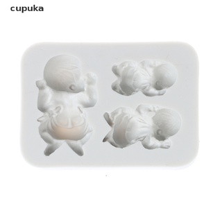 cupuka 3d - moldes de resina de silicona para dormir, diseño de fondant, decoración de tartas, herramienta para hornear co (6)