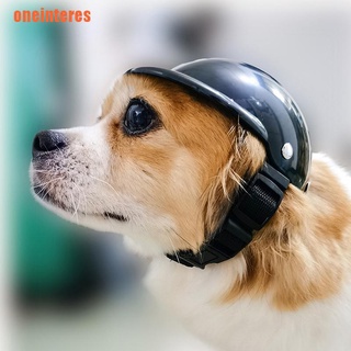 [eres] casco de perro gato sombrero de seguridad al aire libre de la motocicleta casco de bicicleta gorra suministros para mascotas