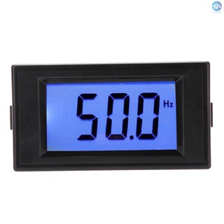 - Medidor de Panel de frecuencia Digital LCD azul Hz/medidor de medidor de frecuencia