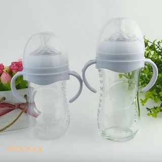 dnxxxx accesorios de bebé vástago de mano para alimentador botella agarre mango para avent natural boca ancha pp vidrio bebé biberones
