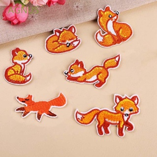 AGNUS Animal Appliques DIY Clothes Stickers Embroidery Patches Sew On For Clothing 1Pcs Iron On Heat Transfers Decorative
