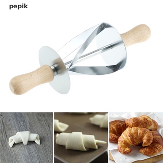 [pepik] cortador de acero inoxidable para hacer croissant pan rueda cuchillo de pastelería [pepik]