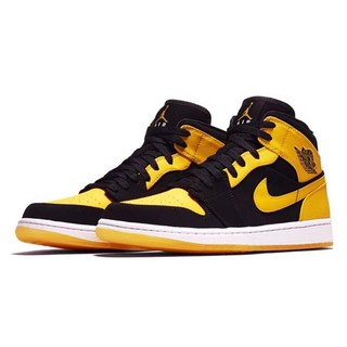 108 colores Nike Air Jordan 1 Retro mediados nuevo amor 2017 negro amarillo alta parte superior zapatos de la junta plana inferior Casual zapatillas de deporte para hombres y mujeres zapatos de deporte 219 (6)