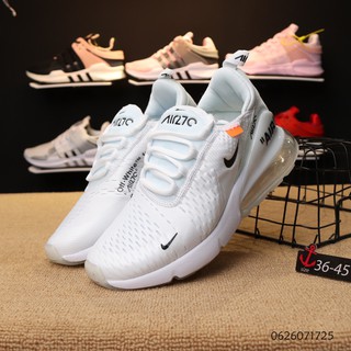 OFF WHITE off blanco nike air max 270 joint edition half palm air track zapatos deportivos airmax hombres zapatos