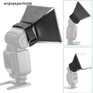 [enjoysportshb] 1pcs flash speedlite luz de velocidad portátil fotografía flash softbox difusor [caliente]