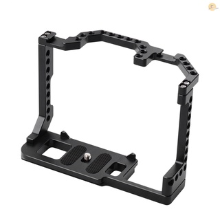 andoer - jaula para cámara, aleación de aluminio, con tornillo de 1/4 pulgadas, compatible con cámara dslr eos 90d/80d/70d (1)