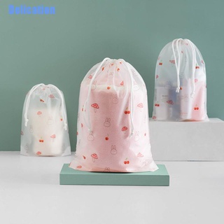 [delicación] 3 piezas transparente bolsa de viaje Set aeropuerto cosmético maquillaje tocador transparente lavado bolsa