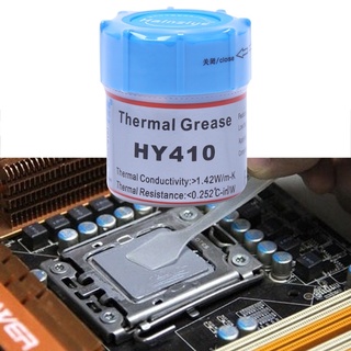[jj] 10g hy410-cn10 grasa térmica chipset cpu compuesto de enfriamiento pasta de silicona 1.42w (5)