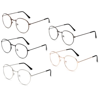 gafas de lectura redondas de metal dioptrías 0 +1.0 +1.5 +2.0 +2.5 +3.0 +3.5 +4.0 clásico ligero gafas presbópicas