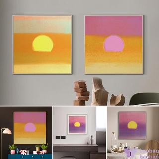 Estética moderna amanecer arte pintura pared arte pinturas obras de arte imágenes para sala de estar dormitorio decoración