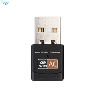 AC600M Mini 600Mbps 2.4G/5G Dual Band Wireless USB Adapter WiFi Dongle