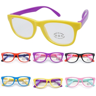 lentes de luz azul anti-azul tr90 marco para niños niñas niño gafas de ordenador biu (2)
