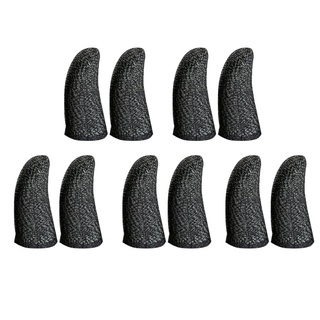 IHOPE 5 pares de guantes de juego móvil para control de la yema de los dedos, antideslizante, transpirable, para la yema de los dedos, Anti-sudor