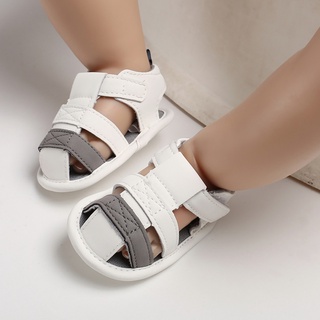 Twicebuy zapatos de niño transpirable antideslizante cuero sintético 0-1 año de edad sandalias de verano para bebé (9)