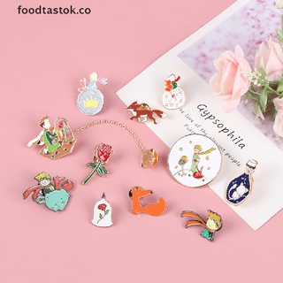TASTOK Planet The Little Prince Fox Rose Pin Classical Fairy Tale Brooch Pin Badge . (1)