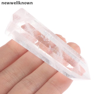 [crushcactushb] 1 pieza de cuarzo transparente punto de cristal varita natural espécimen reiki piedra curativa venta caliente (7)