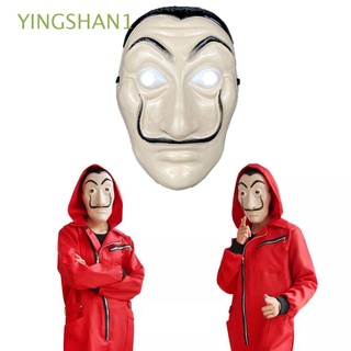 Yingshan1 accesorios De Plástico De Moda Cosplay Halloween Diy regalos película La Casa De Papel Traje De baño Máscaras De Halloween