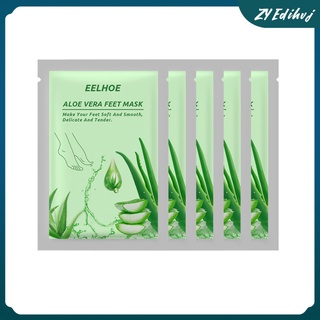 Exfoliating Foot Peel Mask Peeling Off Calluses Aloe Vera for Men Women