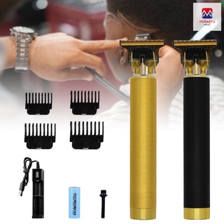 cortador de pelo eléctrico trimmer para usb recargable afeitadora eléctrica barba barberos máquina de corte de pelo