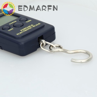 EDMARFN portátil 40 kg/10g electrónica colgante pesca Digital bolsillo gancho escala (4)