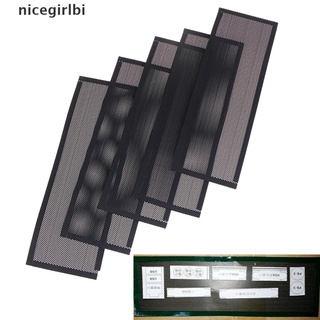 [i] 5 piezas de filtro de polvo de pvc universal diy shield placa trasera para chasis de ordenador e/o [caliente]