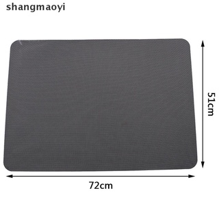 [shangmaoyi] 2pcs 72*51 cm aislamiento protector solar película electrostática uv pegatina parasol de coche [shangmaoyi]