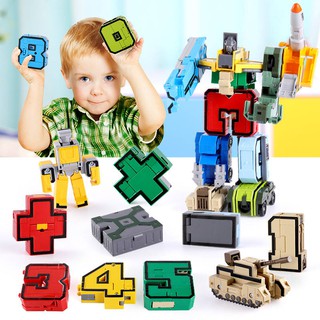 Robot De Deformación Digital Para Niños 0-9 Juguetes Educativos Digitales Preescolares Cognitivos